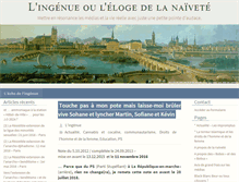 Tablet Screenshot of lingenue.net